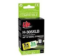 UPrint H-305XLB - 20 ml - noir - compatible - remanufacturé - cartouche d'encre (alternative pour : HP 305XL) - pour HP Deskjet 23XX, 27XX, 28XX, 41XX, 42XX; DeskJet Plus 41XX; ENVY 60XX, 64XX; ENVY P