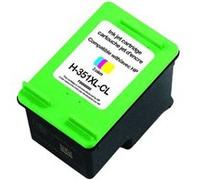 UPrint H-351XL-CL - 21 ml - taille XL - couleur (cyan, magenta, jaune) - compatible - cartouche d'encre (alternative pour : HP CB338EE) - pour HP Deskjet D4268; Photosmart C4483, C4486, C4488, C4524, C4583, C4585, C4588, C5225