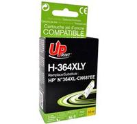 UPrint H-364XL-Y - 12 ml - taille XL - jaune - compatible - remanufacturé - cartouche d'encre (alternative pour : HP 364XL) - pour HP Deskjet 35XX; Photosmart 55XX, 55XX B111, 65XX B211, 75XX, B110, W