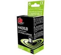 UPrint H-62XLB - noir - remanufacturé - cartouche d'encre (alternative for: HP 62XL) G