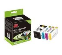 UPrint H-912XL - Pack de 4 - noir, cyan, jaune, magenta - compatible - boîte de suspension - remanufacturé - cartouche d'encre (alternative pour : HP 3YL81AE) - pour HP Officejet 8010, 8012, 8013, 801