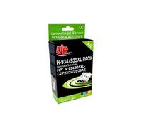 UPrint H-934/935XL - Pack de 4 - Capacité XL - noir, jaune, cyan, magenta - compatible - cartouche d'encre (alternative pour : HP 934XL, HP 935XL) -