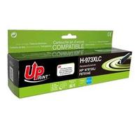 H-973XLC - 86 ml - cyan - compatible - remanufacturé - cartouche d'encre - pour HP PageWide Managed MFP P57750, P55250; PageWide Pro 452, 477