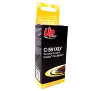 UPrint kompatybilny ink / tusz z CLI551Y XL, C-551XLY, jaune, 695s, 11ml, haute capacité