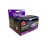 Uprint Pack Compatible Brother LC900, 4 Cartouches