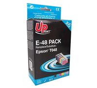 UPrint E-48-PACK - Cartouche d'impression ( remplace Epson T0481, Epson T0482, Epson T0483, Epson T0484, Epson T0485, Epson T0486 ) - 1 x noir, jaune, cyan, magenta, magenta clair, cyan clair