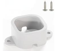 Upriver Lot de 120 clips d'éclairage pour lumières d'extérieur Govee H706 avec 240 vis, supports de montage pour extension de lumières extérieures permanentes Govee Pro, installation ferme, aucun