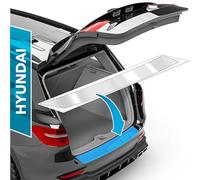 uProtect Film de Protection Seuil de Coffre Voiture Ensemble Complet pour Hyundai Ioniq AE I 2016-2022 Pare Choc Arriere - Film Transparent Autocollant