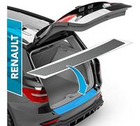 uProtect Film de Protection Seuil de Coffre Voiture Ensemble Complet pour Renault Clio 5 (V) I 2019-2025 Pare Choc Arriere - Film Carbone Autocollant