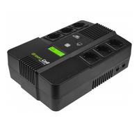 Green Cell® UPS Onduleur 600VA (360W) 230V Alimentation d'énergie Non interruptible Line-Interactive AVR Alimentation sans Interruption pour Ordinateur USB/RJ45 6X Schuko Prises Affichage LCD