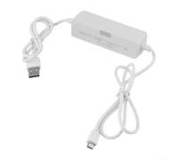 UPS Batterie de secours 5 V sans interruption avec commutation automatique, charge rapide, design ABS compact, compatible avec Secu (1800 mA)