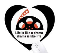 ups downs dramatique Jeux de tapis de souris en forme de coeur