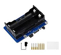 UPS Hat (B) for Raspberry Pi Uninterruptible Power Supply with I2C Bus Communication,5V Power Output, up to 5A Current,Multi Battery Protection Circuits
