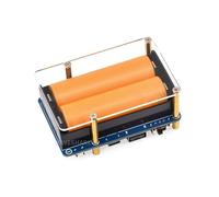 UPS HAT (D) Compatible avec Raspberry Pi Prend en charge la batterie 21700 Li (non incluse) Alimentation sans interruption 5 V Broches Pogo Connecto Prend en charge la charge et la sortie