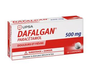 Upsa Dafalgan Paracétamol Douleurs Et Fièvre 16 Comprimés 500mg