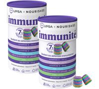 UPSA Gummies 7En1 Nourished Immunité & Défenses Immunitaires Adulte 30 Pièces Promo 1+1 Gratuit