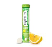 UPSA HydraFizz Détox - Électrolytes et Plantes, Citron, 16 Comprimés