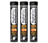UPSA Hydrafizz Sport x3 Hydratation, Orange, 48 Comprimés, -5%