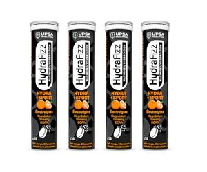 UPSA Hydrafizz Sport x4-5% - Performance, Orange, 64 Comprimés
