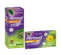 Upsa Lot Promo Phytovex Sirop Toux Mixte Sans Sucre 120ml et Pastilles Maux de Gorge Intenses 20 pastilles