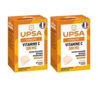 UPSA Lot Promo Vitamine C 500mg 2x30 comprimés à croquer
