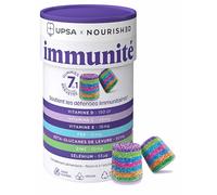 Gummies 7en1 UPSAxNourished Immunité & Défenses immunitaires - Adulte Complément Alimentaire Sans Sucres Gomme Aux Fruits 30 pc(s)