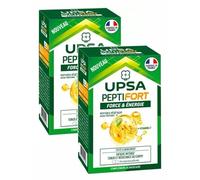 UPSA PeptiFORT - Force et Energie - 60 comprimés - Lot de 2 Boites