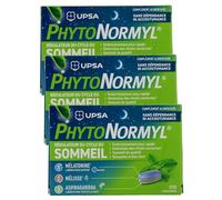 UPSA PhytoNormyl Régulateur du Cycle du Sommeil - 3 boites de 30 comprimés