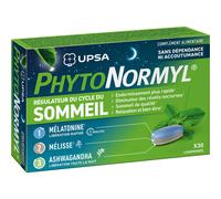 UPSA PhytoNormyl Régulateur Du Cycle Du Sommeil Adulte 30 Comprimés