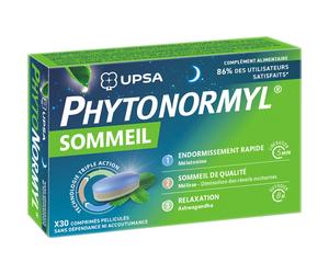 UPSA PhytoNormyl Régulateur Du Cycle Du Sommeil Adulte 30 Comprimés