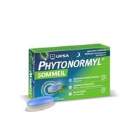 UPSA Phytonormyl Sommeil - Mélisse, Passiflore, Valériane, 30 Comprimés