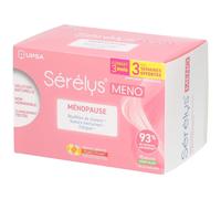 UPSA - Sérélys MENO - Complément Alimentaire Naturel Ménopause et Périménopause - Non Hormonal - Bouffées de Chaleur, Fatigue - PureCyTonin & Vitamine E - 90 Gélules Végétales - 3 Mois