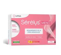 Sérélys Meno Ménopause Bouffées de Chaleur Fatigue 30 gélules