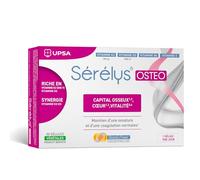 Sérélys Complément alimentaire Ostéo – Capital osseux, Cœur, Vitalité – 30 gélules végétales