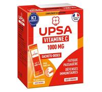 UPSA Vitamine C 1000mg sans Sucres 10 sachets