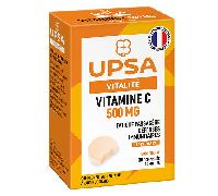 UPSA Vitamine C 500mg sans Sucres 30 comprimés à croquer