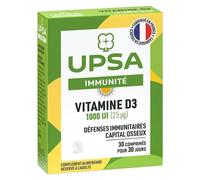 Upsa Vitamine D3 1000 Ui 30 Comprimés