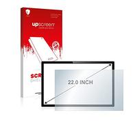 upscreen 22" Protection d’écran pour PC à écran tactile avec 22,0 pouces (55.9 cm) [490 x 270 mm, 16:9] - Transparent, Anti-Trace