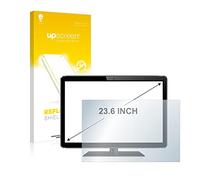 upscreen 23.6" Protection Ecran Anti-Reflet pour Écrans plats avec 23,6 pouces (59.9 cm) [522 mm x 294 mm, 16:9] Film Protection Mat