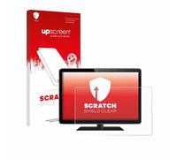 upscreen 24" Protection d’écran pour Tailles standard avec 24,0 pouces (61 cm) [532 x 299 mm, 16:9] - Transparent, Anti-Trace