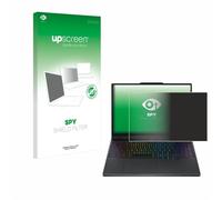 upscreen Filtre de Confidentialité pour Lenovo Legion 5i Gen 10 15" Film Protection Ecran Anti-Espion, Privacy Filter Anti-Regard, Anti-Reflet