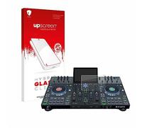 upscreen Protecteur d´Écran en Verre Trempé pour Denon DJ Prime 4/4+ - Glass-Plastique 9H Dureté