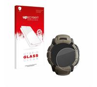 upscreen Protecteur d´Écran en Verre Trempé pour Garmin Instinct 2X Solar Tactical Edition - Glass-Plastique 9H Dureté