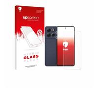 upscreen Protecteur d´Écran en Verre Trempé pour Motorola Moto G86 (Avant+Caméra) - Glass-Plastique 9H Dureté