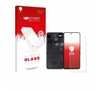 upscreen Protecteur d´Écran en Verre Trempé pour Nothing Phone (3) (Avant+Caméra) - Glass-Plastique 9H Dureté