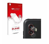 upscreen Protecteur d´Écran en Verre Trempé pour Samsung Galaxy Xcover 6 Pro (Caméra UNIQUEMENT) - Glass-Plastique 9H Dureté