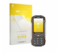 upscreen Protecteur d´Écran Mat en Verre pour Hammer H Power Plus LTE - Film de Protection 9H Anti-Reflet