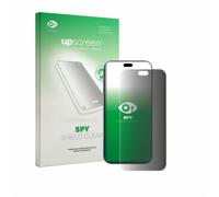 upscreen Protection Anti-Espion pour Apple iPhone 18 Pro Max | Anti-Spy Protection d'écran Made in Germany Privacy Film Ecran de Confidentialité Clair