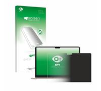 upscreen Protection Anti-Espion pour Apple MacBook Air 15" M3 2024 / M2 2022 - Anti-Spy Privacy Film Protection Ecran de Confidentialité