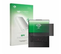 upscreen Protection Anti-Espion pour Lenovo ThinkPad P1 Gen 9 16" | Anti-Spy Protection d'écran Made in Germany Privacy Film Ecran de Confidentialité Clair
